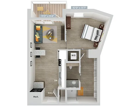 Floor plan A2-669SF