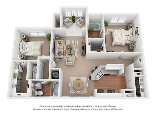 Floor plan The South Hampton
