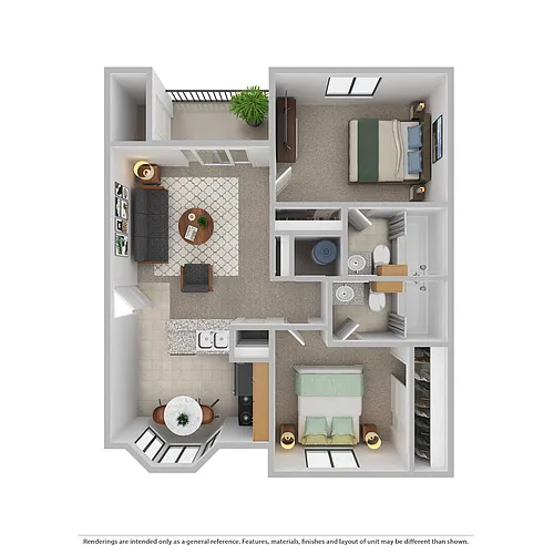 Floor plan 2X2