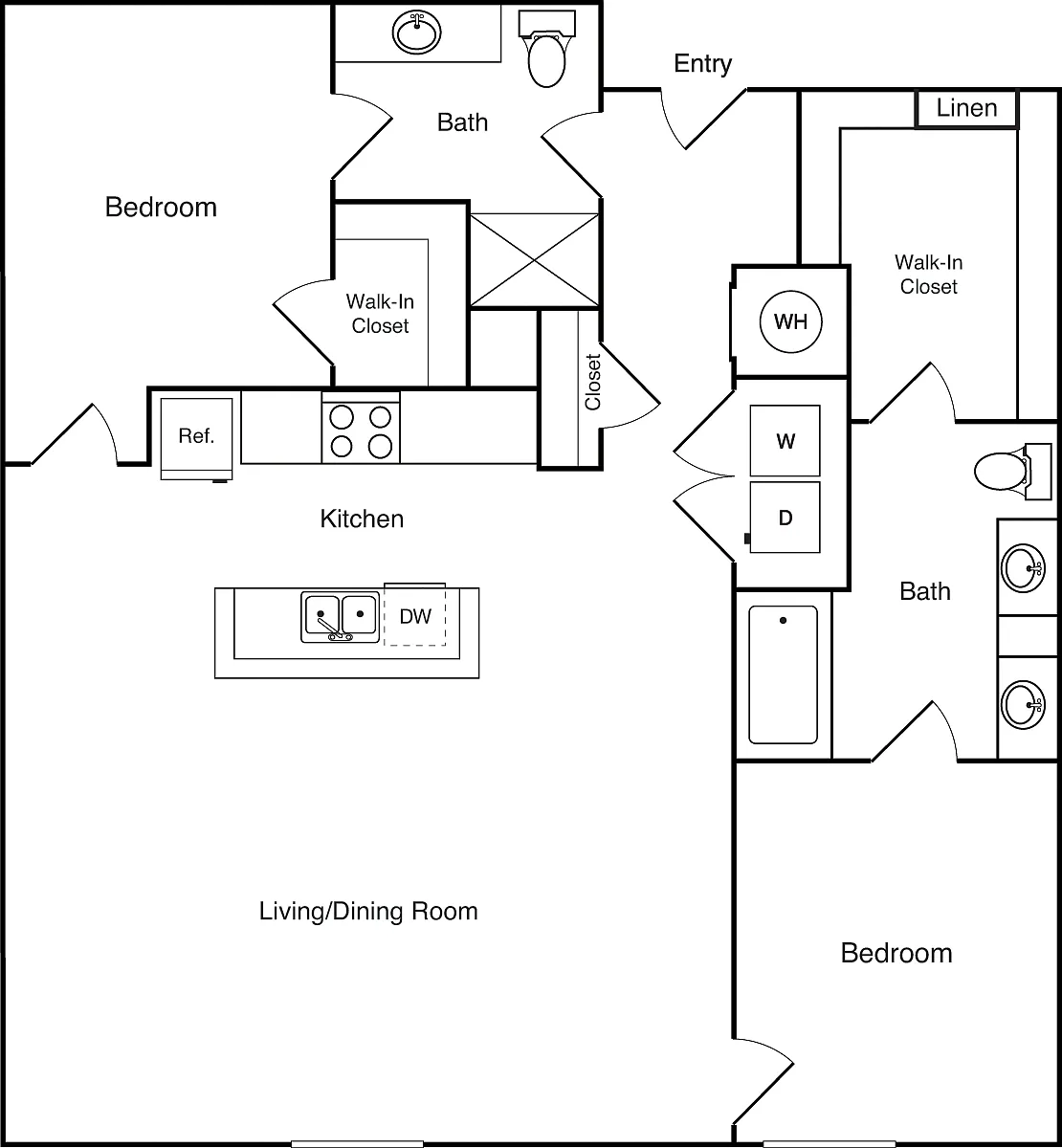 Floor plan B8-Alt