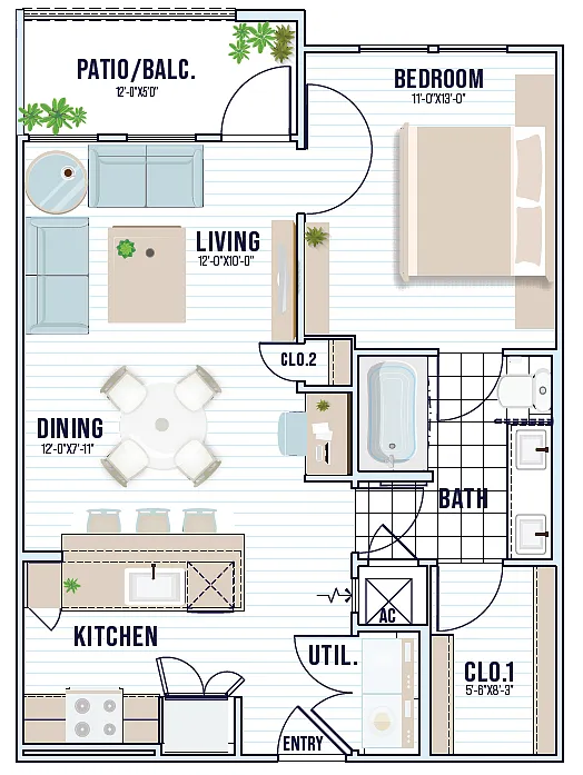Floor plan A2