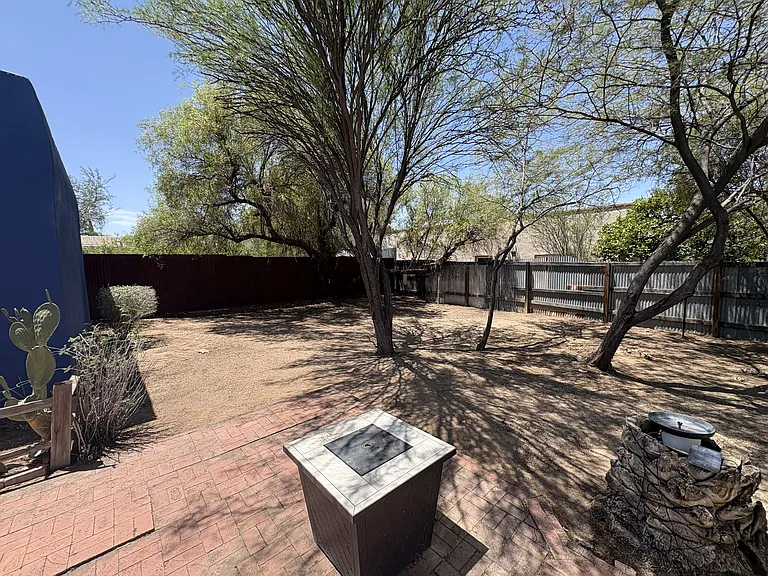 Rear yard