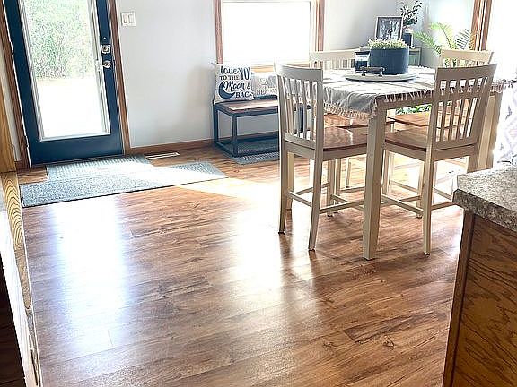 Main floor dining/side entry