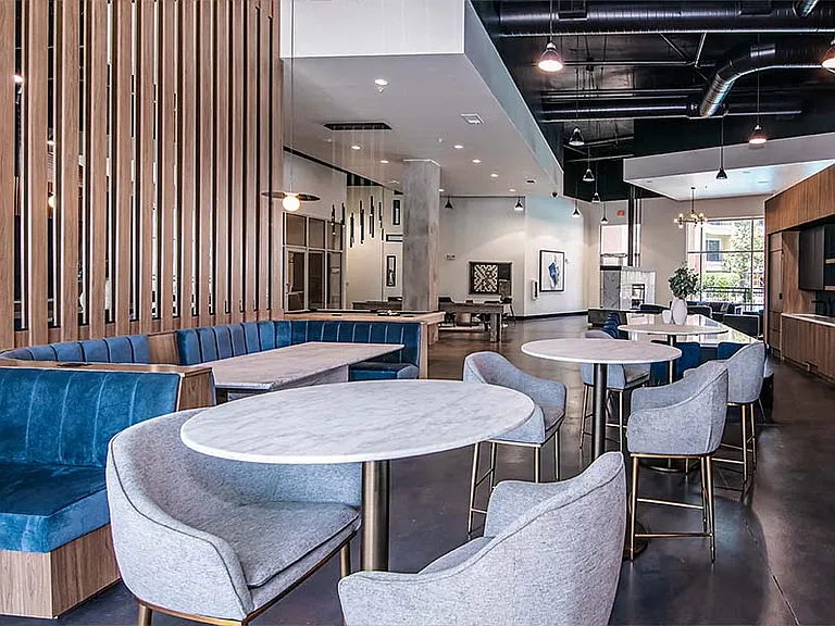 Host an event in the accommodating resident lounge