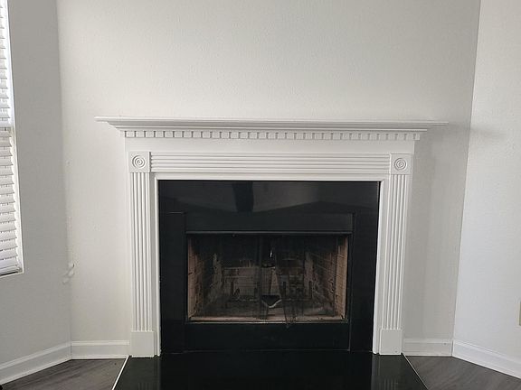Custom wood burning fire place