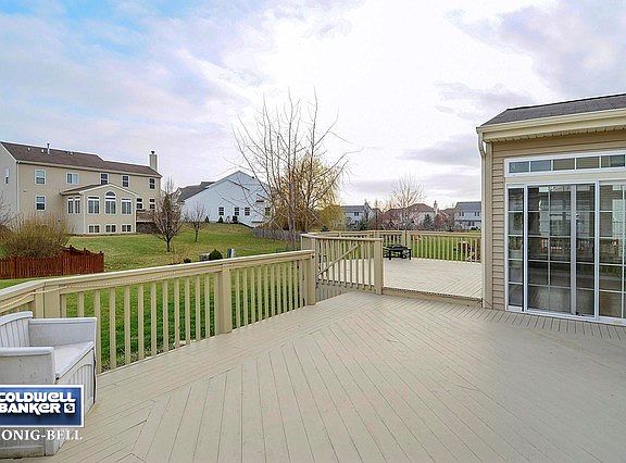 Deck-Two level deck area great for outdoor living and/or entertaining.