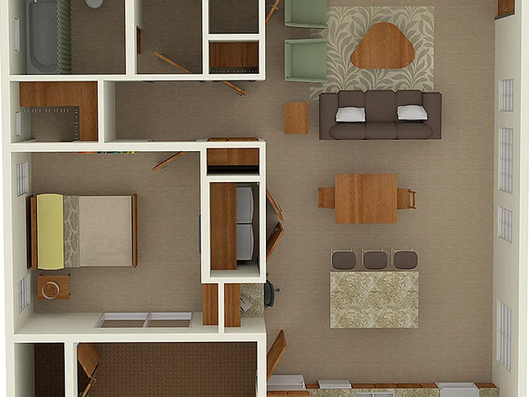 Pecos Vista A1 One Bedroom Pecos Vista A1 One Bedroom