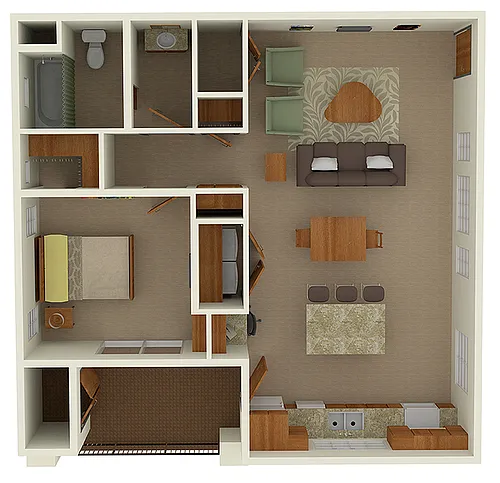 Floor plan A1