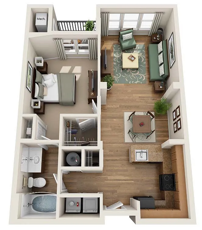 Floor plan Barcelona