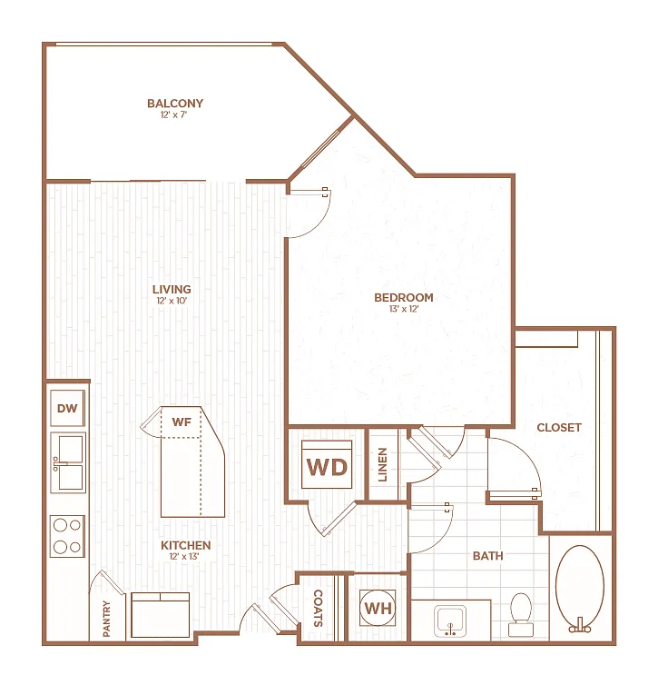 Floor plan A1C