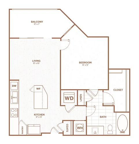Floor plan A1C