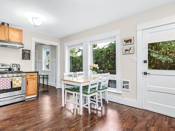spacious and sun filled kitchen