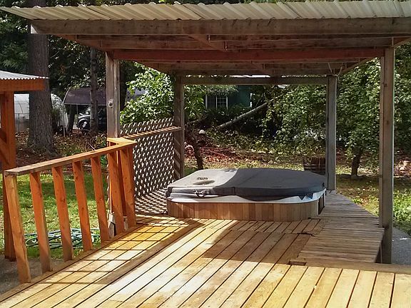 Deck and Hot Tub