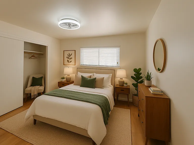 Staged bedroom #2
