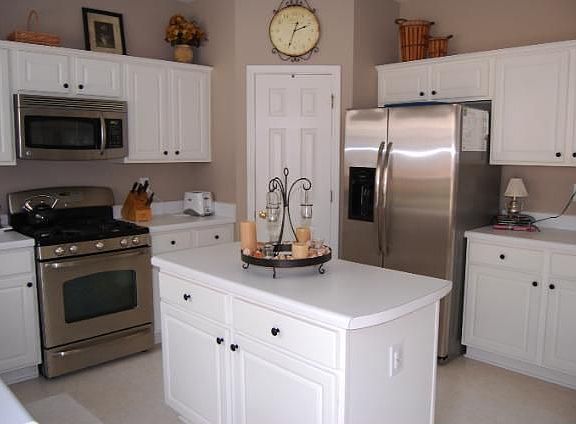 Brand New Stainless Steel Appliances in Large Kitchen