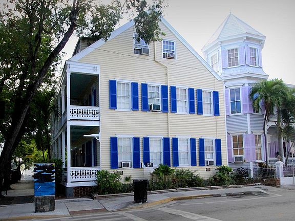 Side of Building- Corner Simonton and Eaton Streets, Old Town, Key West