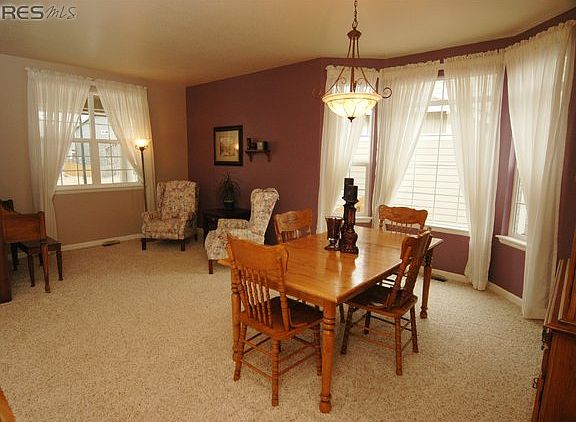 Formal living and dining room