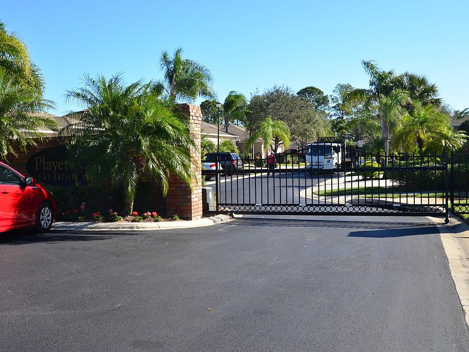 Gated community entry door