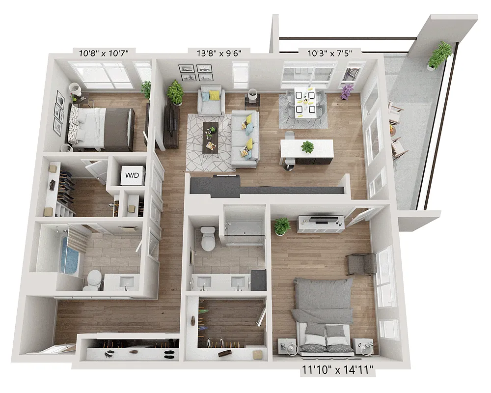 Floor plan B2BB