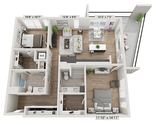 Floor plan B2BB