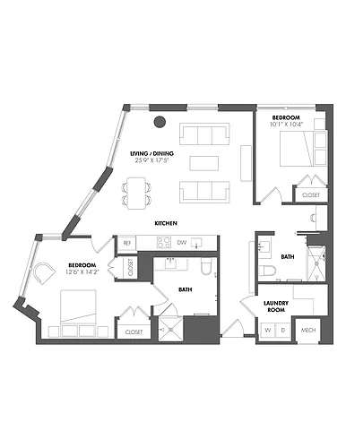 Floor plan B2
