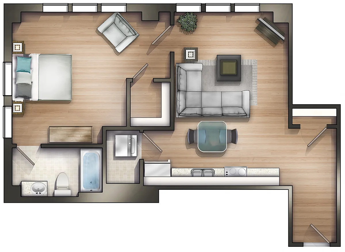 Floor plan Benjamin