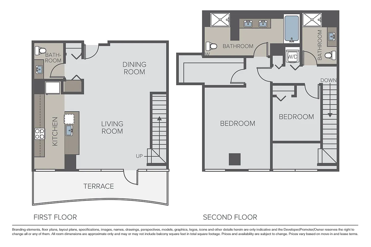 Floor plan Plan 2O Townhome