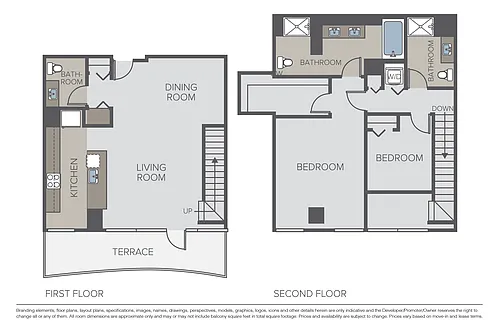 Floor plan Plan 2O Townhome