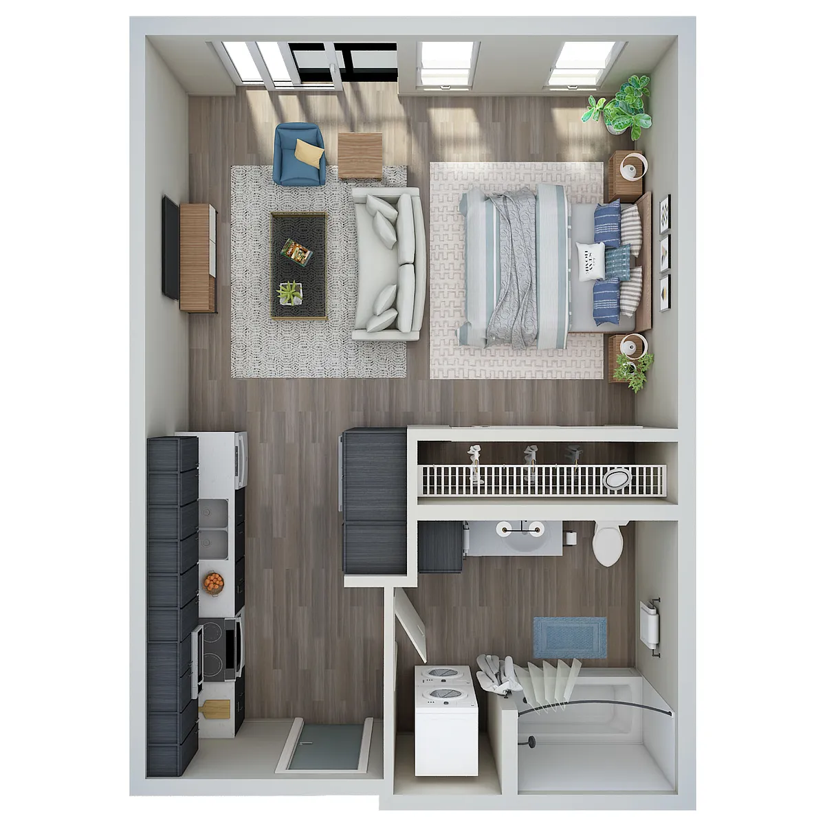 Floor plan Studio - A