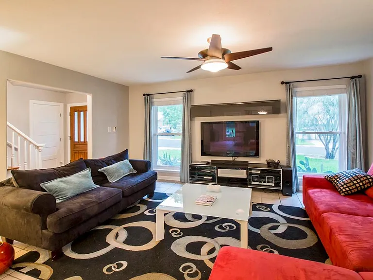 Entry, living area