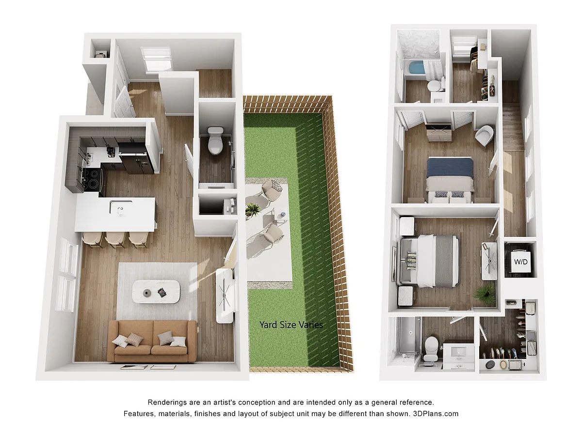 Floor plan Twin Creeks B