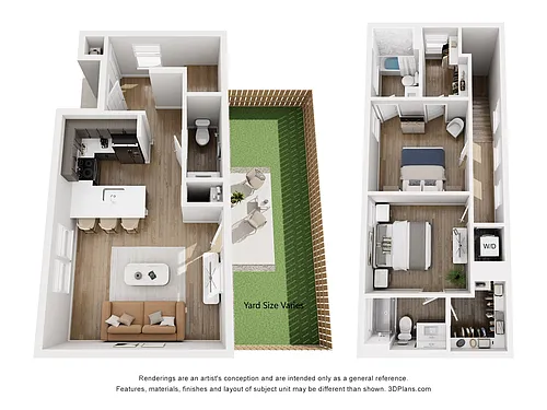 Floor plan Twin Creeks B