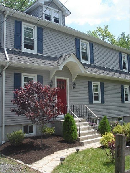 Front with landscaping added