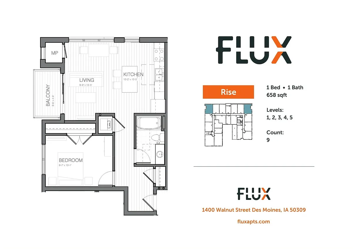 Floor plan Rise