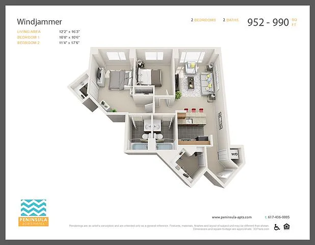 Floor plan Windjammer