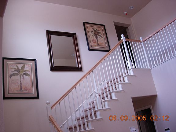 Stairs to upper floor