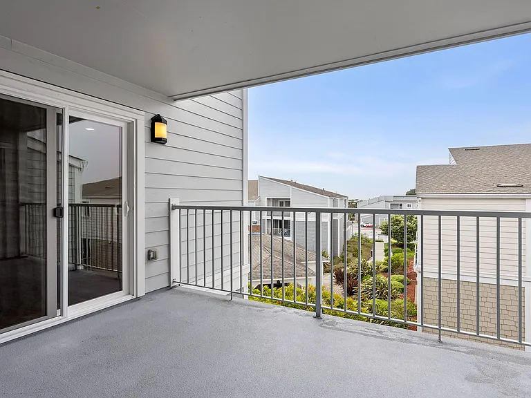 Enjoy your own spacious, private balcony!