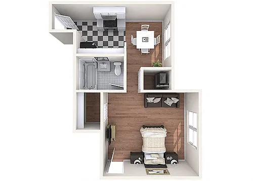 Floor plan A1c