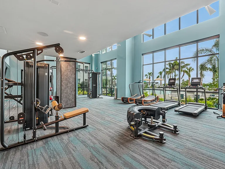 24-Hour Fitness Center with Cardio, Resistance Training, & Free Weights