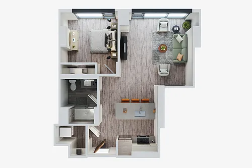 Floor plan A4