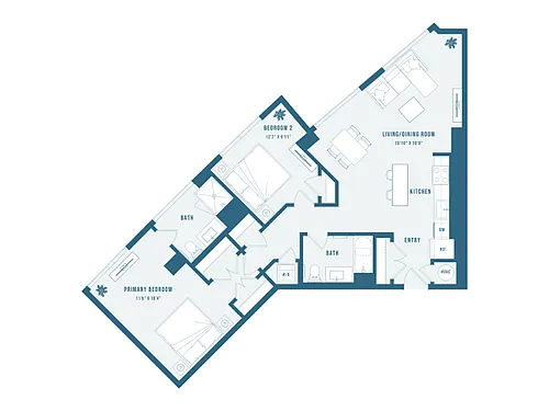 Floor plan Colette D8