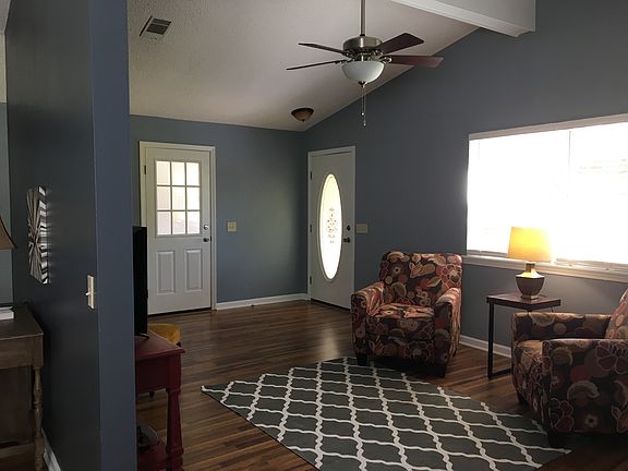 Front door & door to garage