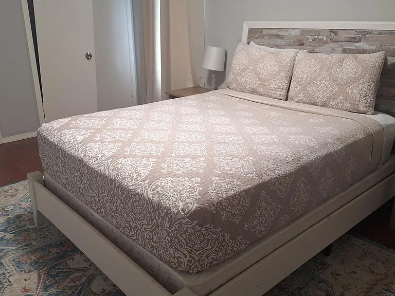 Bedroom #3 with queen bed.