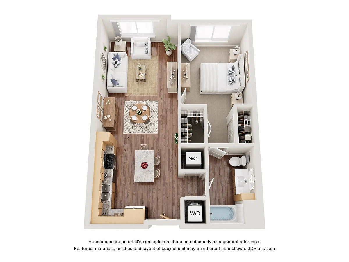 Floor plan 1B
