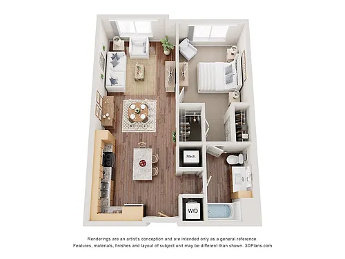Floor plan 1B