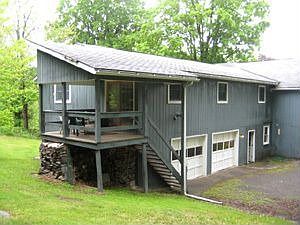 Different view of rear porch