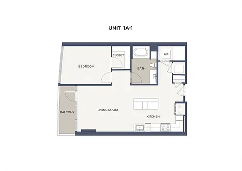 Floor plan A1a