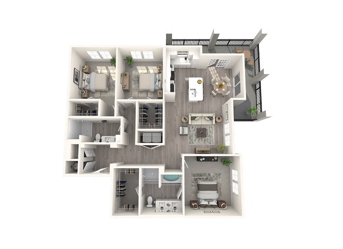 Floor plan Claremont