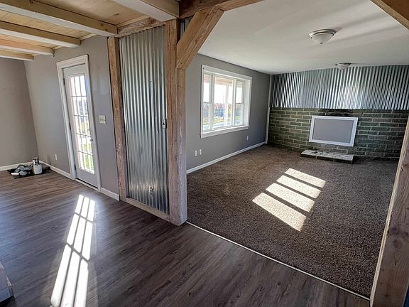 From dining area into living room