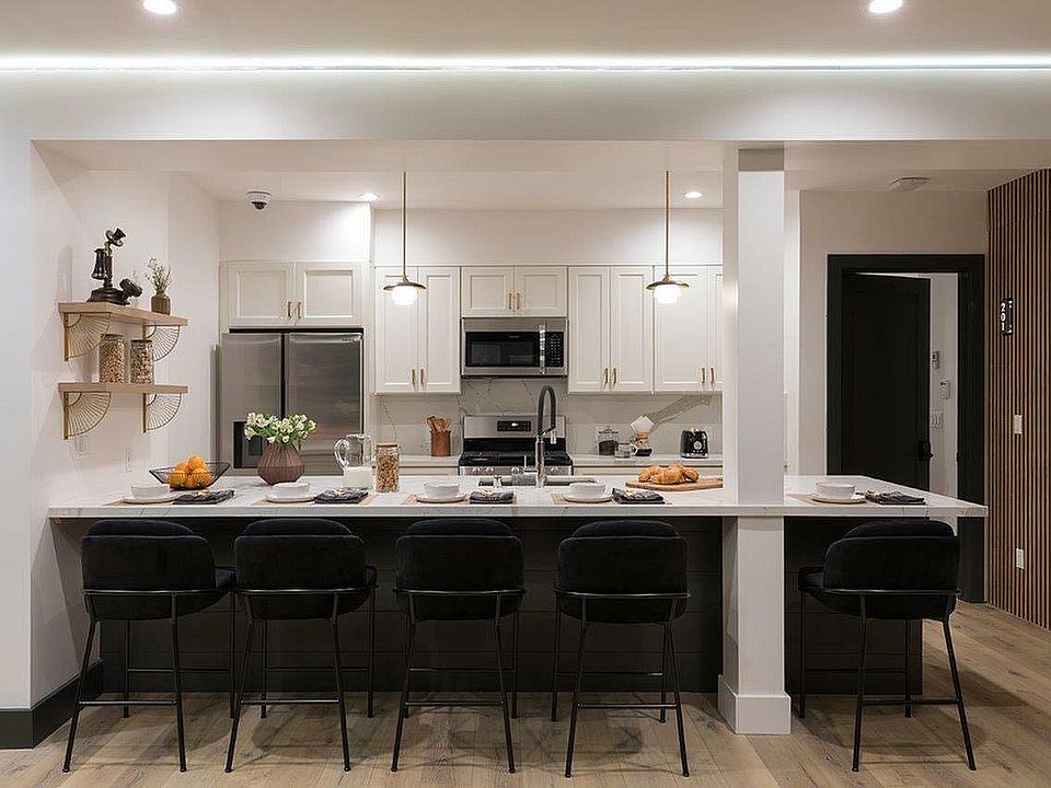 Newly renovated kitchen with a modern touch